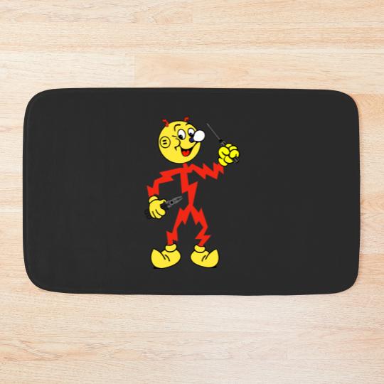 Discover Reddy Kilowatt Bath Mats