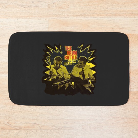 Discover Buddy Rich  Gene Krupa Drum Battle Bath Mats