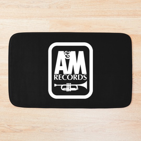 Discover A&M Records Bath Mats - Defunct Record Company Logo