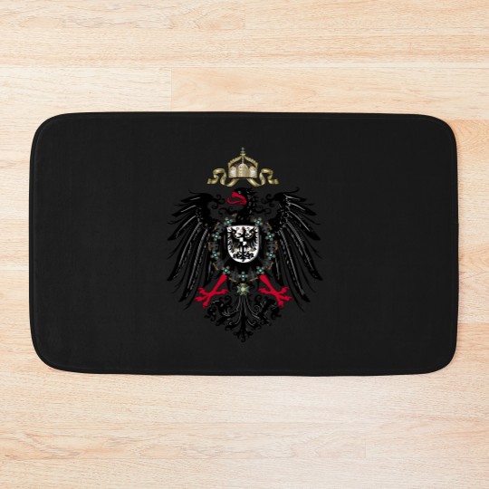 Discover Imperial Eagle of the German Empire Bath Mats