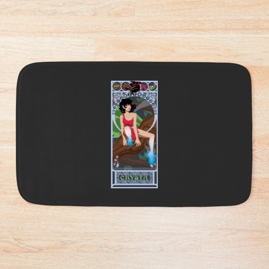 Discover Crysta Nouveau - Fern Gully Bath Mats