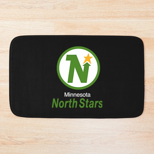 Discover Defunct Minnesotaa North Stars Hockey Bath Mats