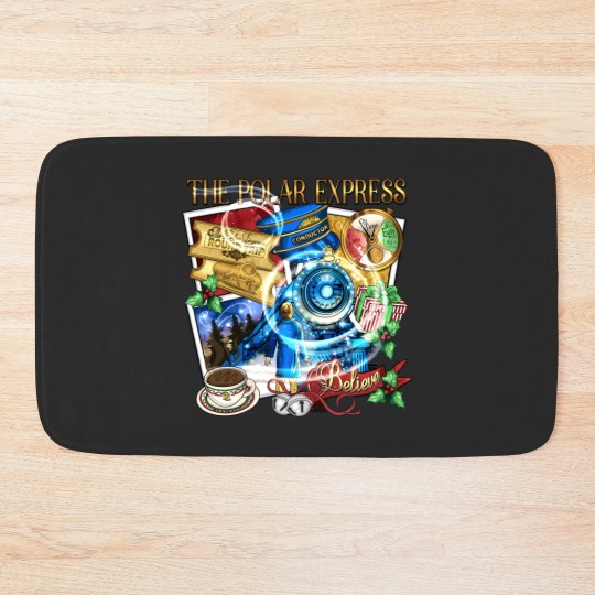 Discover 22 Christmas Polar Express Bath Mats