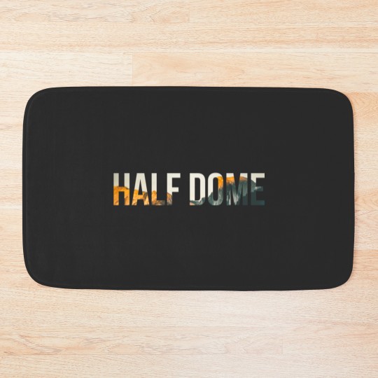 Discover Half Dome Sticker Bath Mats