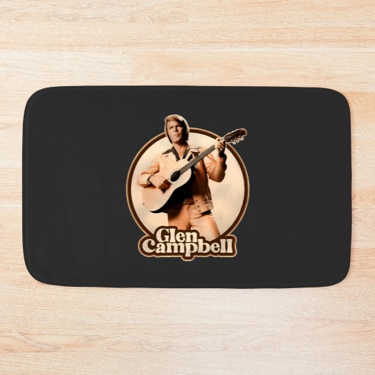 Discover Glen Campbell Tribute Bath Mat
