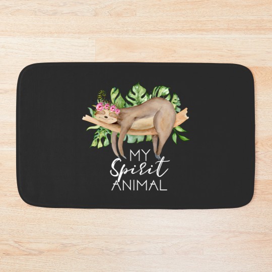 Discover Sloth Bath Mats