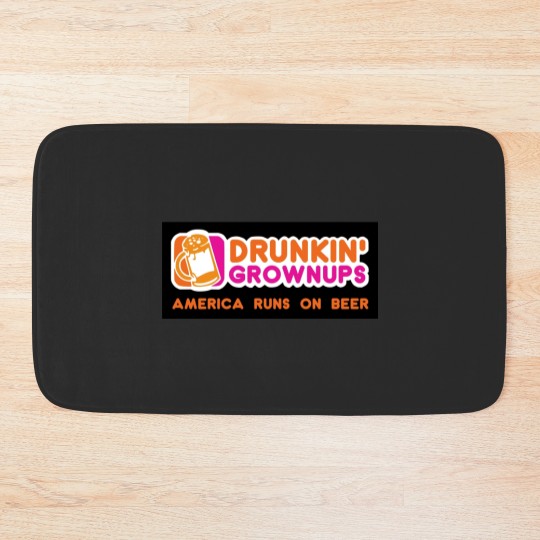 Discover Drunkin Grownups America Version Bath Mats