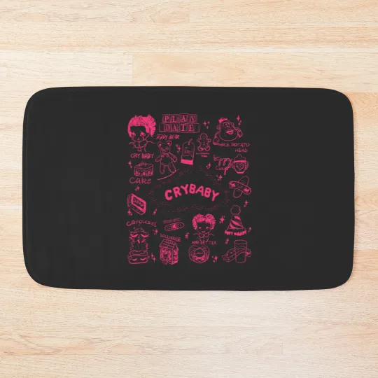 Discover Melanie Martinez Crybaby Bath Mats