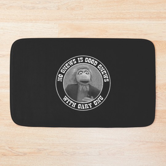 Discover No Gnews Is Good Gnews With Gary Gnu - The Great Space Coaster Bath Mats Bath Mats