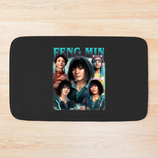 Discover Feng Min Dead By Delight Vintage Bath Mats, Gift For Woman and Man Unisex Bath Mats