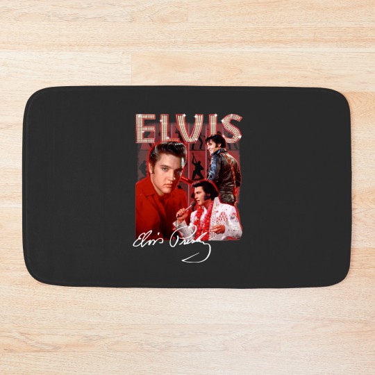 Discover Elvis Presley Bath Mats - Unique Elvis Merch