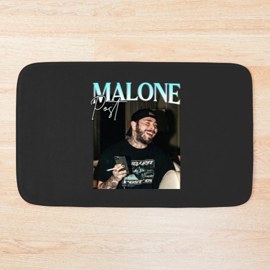 Discover Post Malone Bath Mat Gift