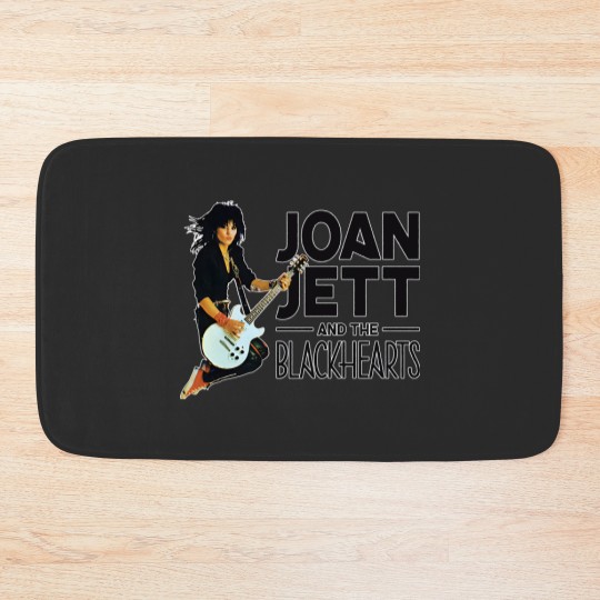Discover Joan Jett & The Blackhearts Bath Mats, Rock Band Bath Mats