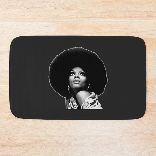Discover Diana Ross Afro Bath Mats