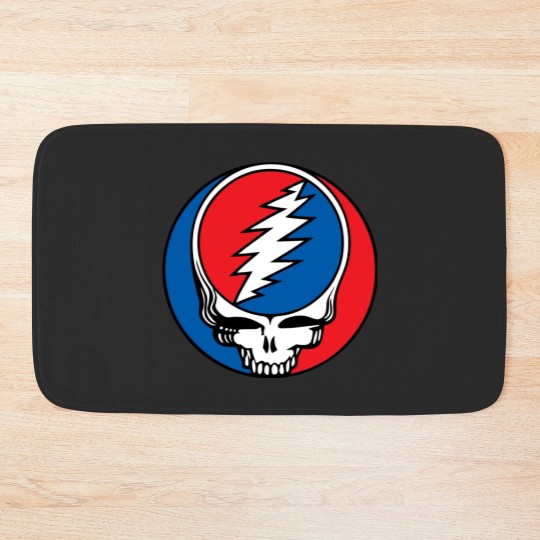 Discover Grateful Steal Your Face Bath Mats