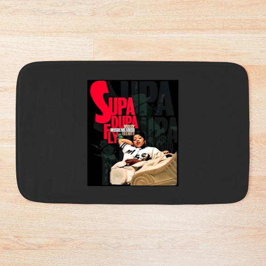 Discover Missy Elliott Rapper Supa Dupa Fly Unisex Bath Mats, Missy Elliott Clothing