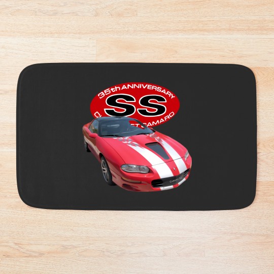 Discover camaro 2002 35th anniversary Bath Mats
