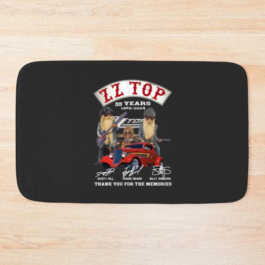 Discover ZZ Top 55 Years Thank You Bath Mats