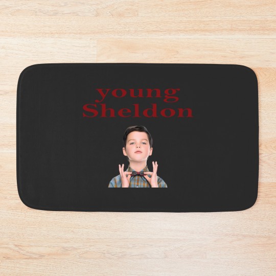 Discover Young Sheldon Bath Mat Collection