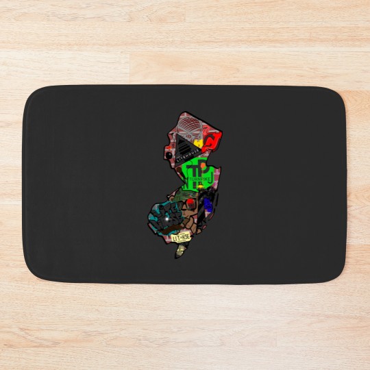 Discover New Jersey Drive Bath Mats