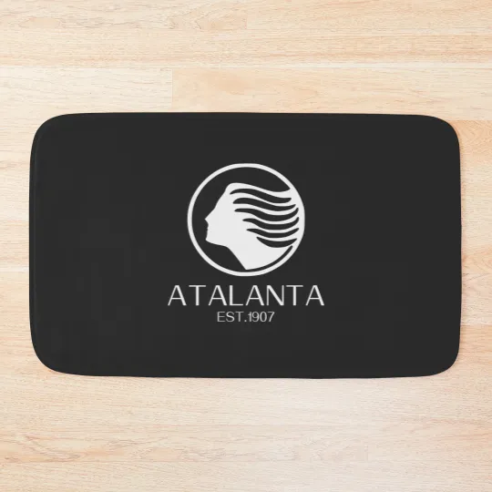 Discover Atalanta Grey Bath Mat: Atalanta FC Merchandise