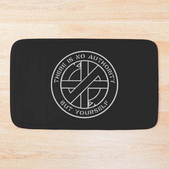 Discover Crass - There Is No  Authority But Yourself Bath Mats