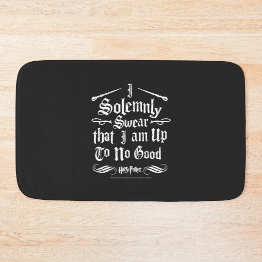 Discover harry potter solemnly swear Bath Mats