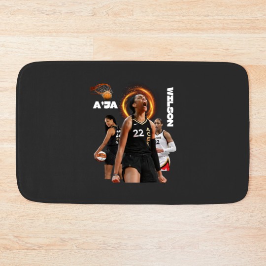 Discover A'ja Wilson Bath Mats