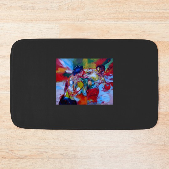 Discover Rocky V Apollo Canvas Print Bath Mats