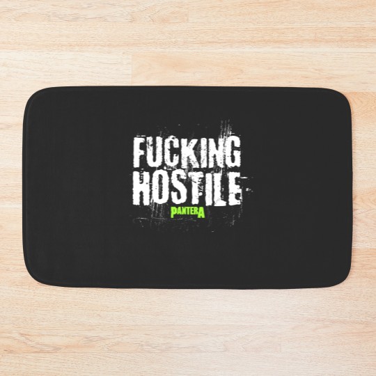Discover Mayhem Skull  Fing Hostile Bath Mats