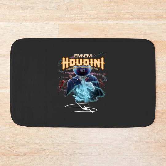 Discover Eminem Houdini Guess Whos Back And For My Last Trick Bath Mats