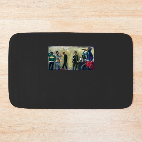 Discover 2016 FRESHMAN CYPHER Bath Mats vintage rap Bath Mats