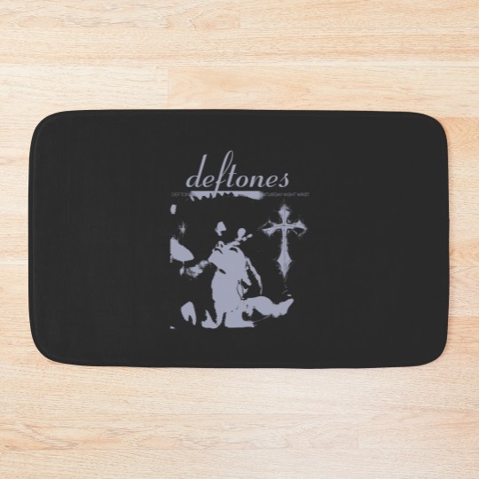Discover Deftone Band Tour Bath Mats, Deftone The Fur Vintage Bath Mats