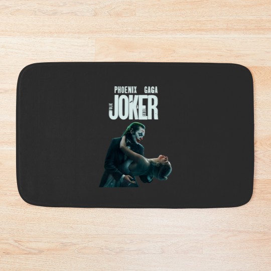 Discover Joker 2 Folie Deux 2024 Movie Bath Mats, Ld ga and Joaquin Phoenix Bath Mats