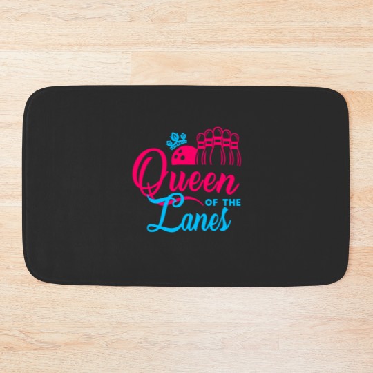Discover Bowling Love Bath Mats