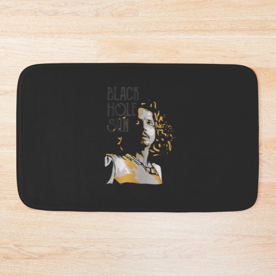 Discover Soundgarden Bath Mats Chris Cornell Black Hole Sun Spoonman Bath Mats