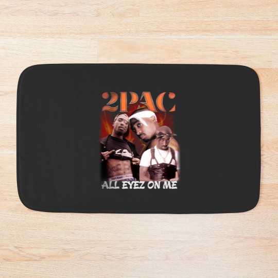 Discover Vintage Rap Bath Mats Design for Printing