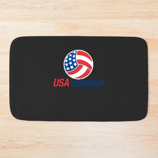 Discover USA Volleyball Bath Mats