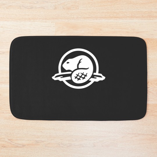 Discover canada parks logo merchandise Bath Mats