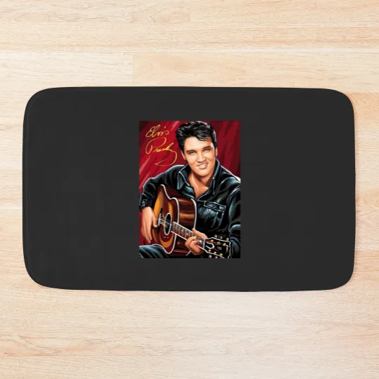 Discover Elvis Presley If I Can Dream Bath Mat