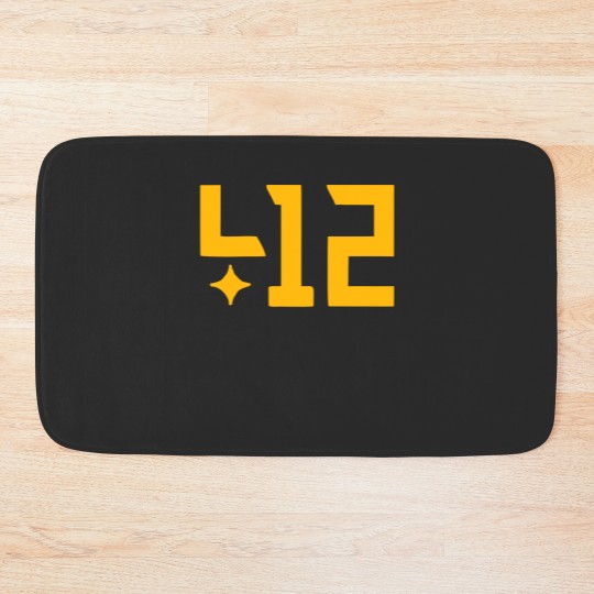 Discover Number 412 Bath Mats