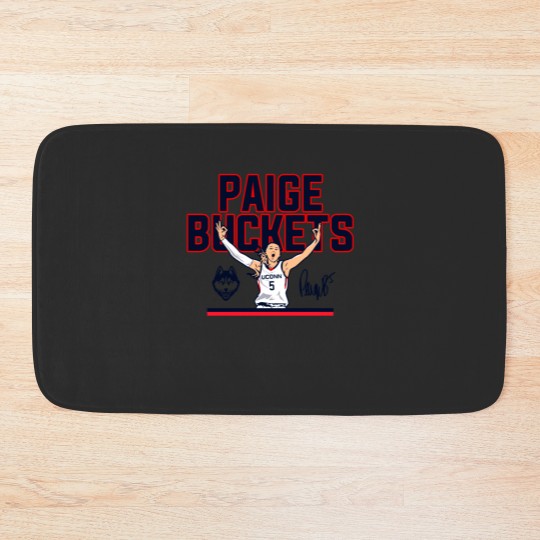 Discover Paige Bueckers Buckets Unisex Bath Mats, Basketball Player irt