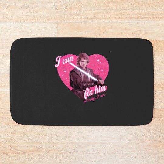 Discover I Can Fix Him (No Really I Can) Anakin Bath Mats, Skywalker Bath Mats
