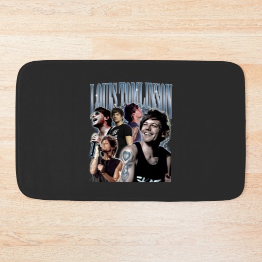 Discover Louis Tomlinson Vintage 90s Bath Mats - Tour 2023