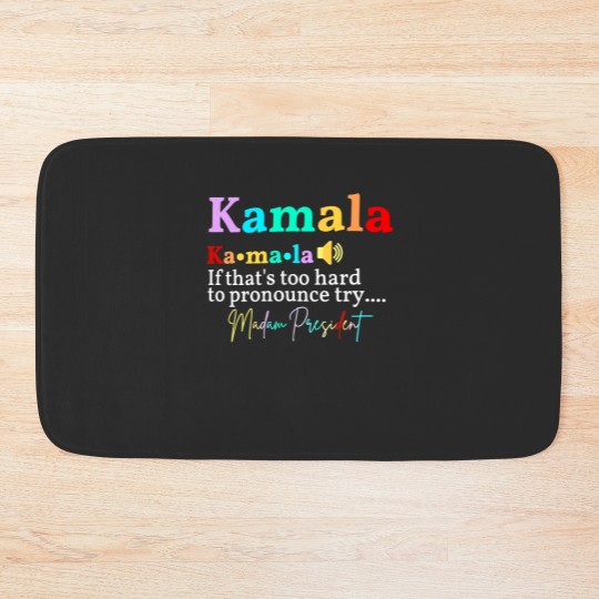 Discover Madam President Bath Mats for Election 2024