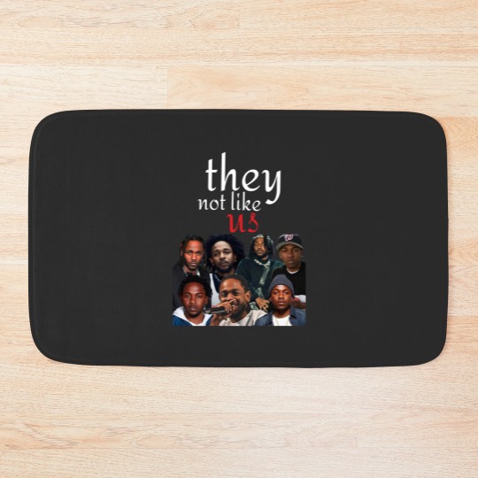 Discover Kendrick Lamar they not like us Bath Mats