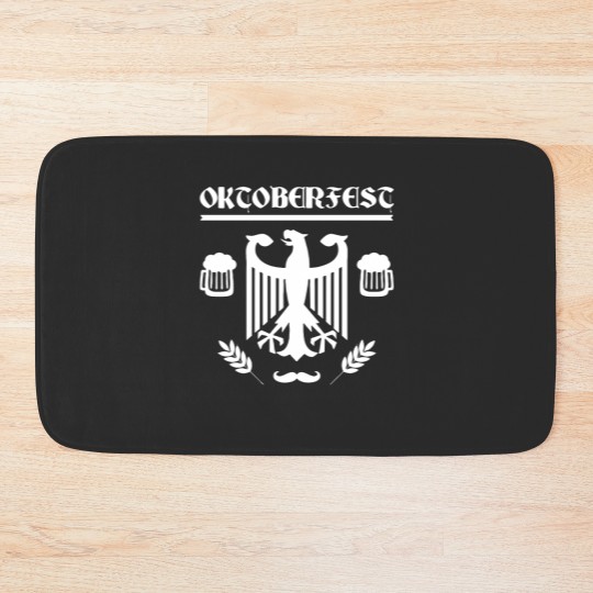 Discover Oktoberfest Inspired Design for German Oktoberfest Bath Mats