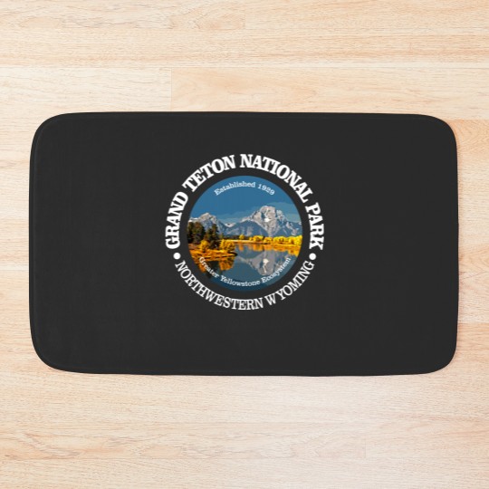 Discover Grand Teton National Park (NP) Bath Mats