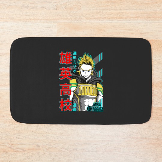Discover Mirio Togata MHA Bath Mats