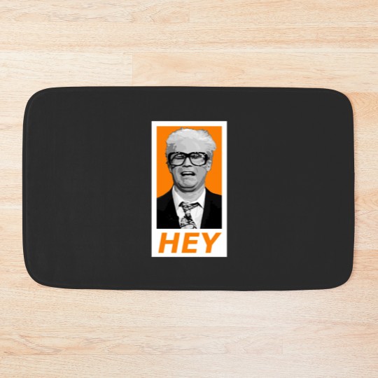 Discover Harry Caray - Hey - Orange Bath Mats